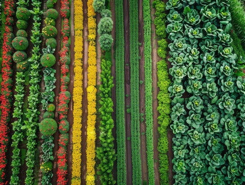 社區(qū)花園鳥瞰圖