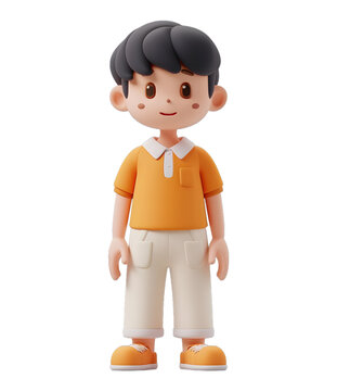 [免摳素材]一個(gè)可愛的男孩