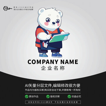 卡通形象動物L(fēng)OGO