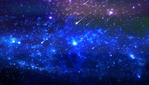 璀璨星空背景圖