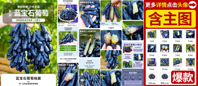 藍寶石葡萄詳情