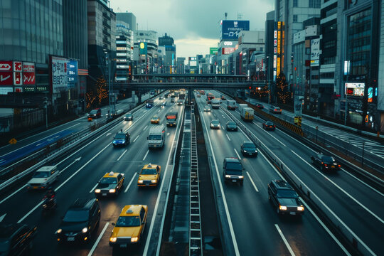 東京繁忙的街道