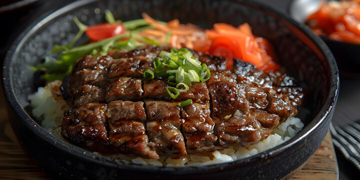 韓式烤牛肉蓋飯