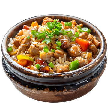 [免摳素材]美味的煲仔飯