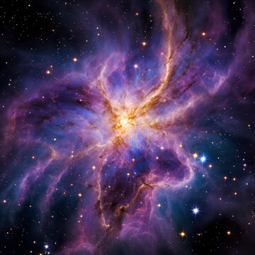 星云奇觀的AI圖片