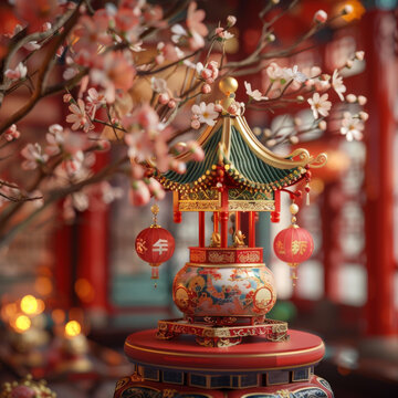 歡樂祥和的春節(jié)