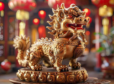 金獅的AI圖片