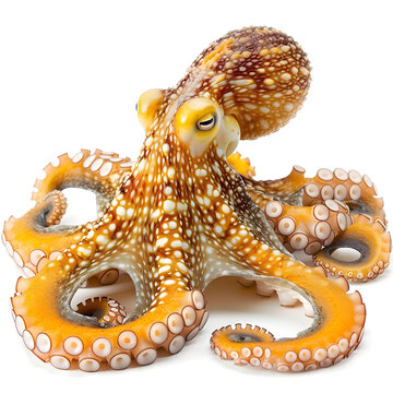 一只黃色的章魚(yú)