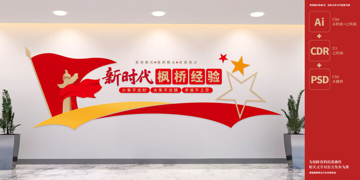 新時(shí)代楓橋經(jīng)驗(yàn)文化墻