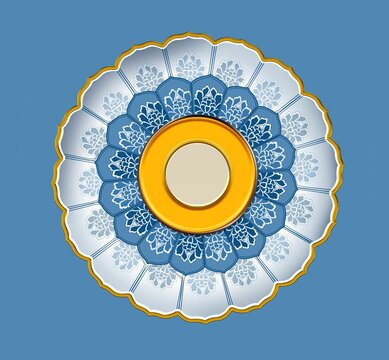 青花瓷盤(pán)