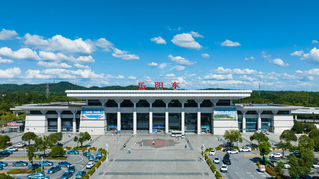 岳陽東站風(fēng)光攝影