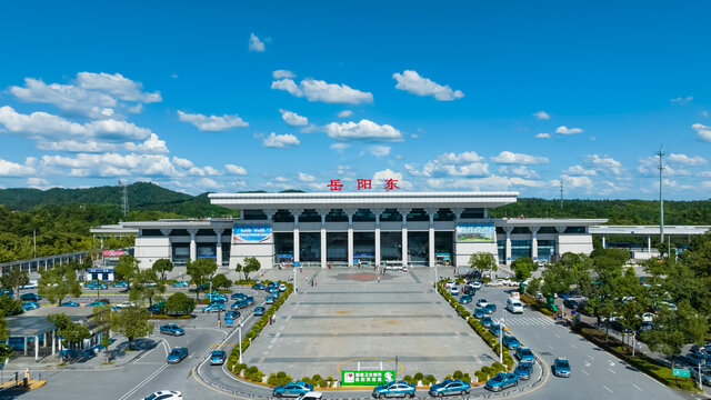岳陽東站風(fēng)光攝影
