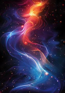 五彩斑斕的星云