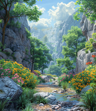 落基山脈壯麗景觀