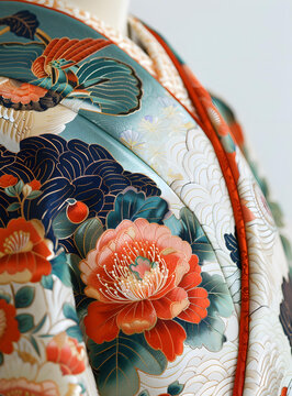 日本傳統(tǒng)和服花紋圖案