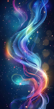 七彩星云的AI圖片