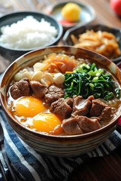 紅燒牛腩蛋包飯