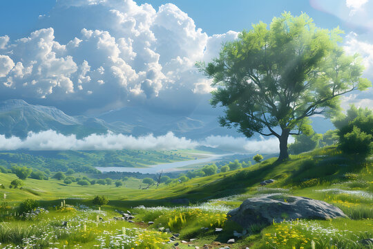 奇幻世界的美景