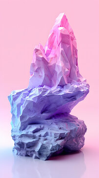 水晶3D渲染圖