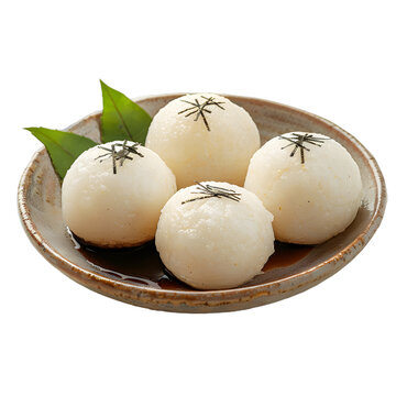 [免摳素材]日式料理：海苔芝麻拌飯團(tuán)