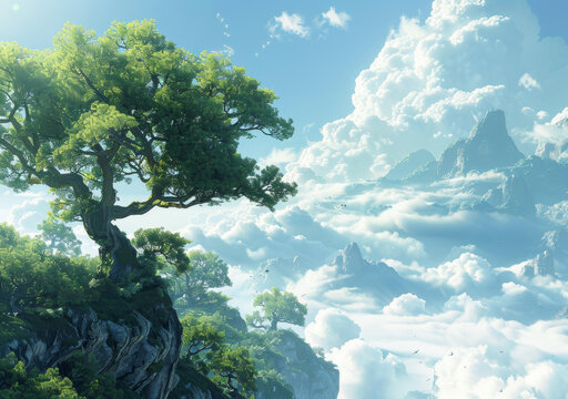 奇幻漂浮島嶼