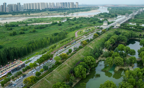 陜西西安浐灞風景區