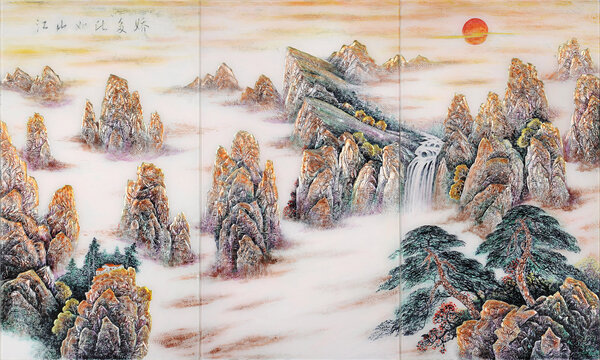 旭日東升圖