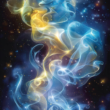 五彩斑斕的星云