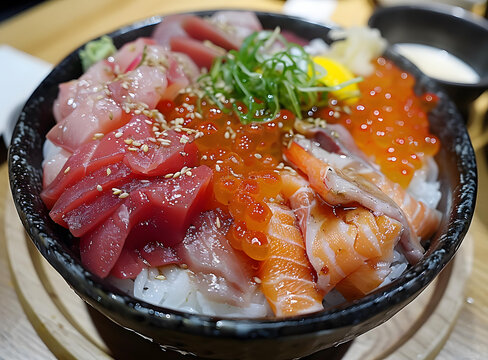 日式海鮮刺身蓋飯