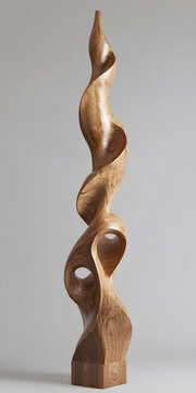 抽象木雕藝術(shù)品
