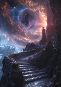 發(fā)光星球的奇幻樓梯