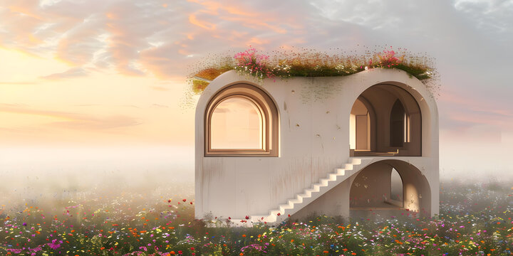 現(xiàn)代建筑與花園
