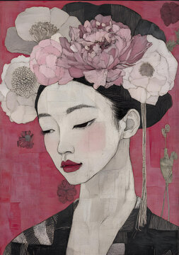 花冠女子
