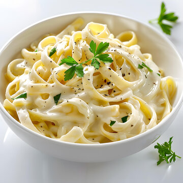 一碗香濃奶油 Alfredo 意面