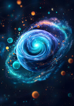 宇宙漩渦能量流動