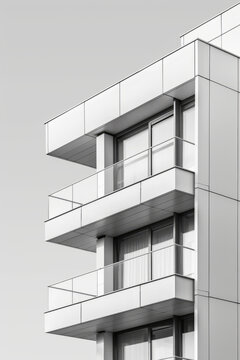 現(xiàn)代公寓建筑陽臺欄桿設(shè)計理念