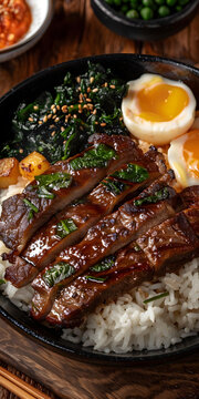 韓式烤牛肉蓋飯