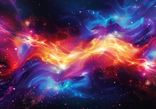 星云奇觀的AI圖片