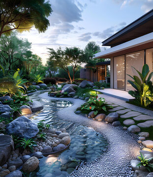 自然景觀與現(xiàn)代建筑的完美融合