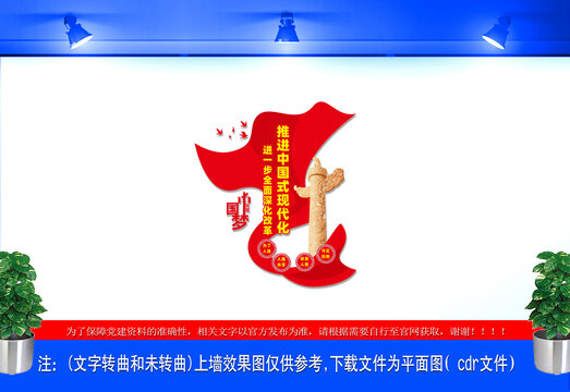 二十屆三中全會(huì)文化墻