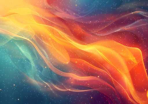 五彩斑斕的星云