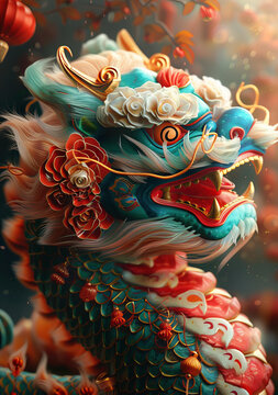 中國(guó)龍插圖