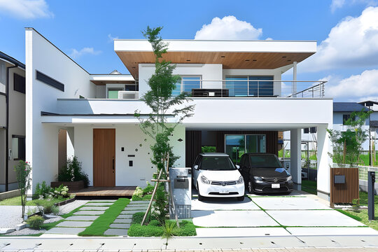 現(xiàn)代簡(jiǎn)約風(fēng)格兩層住宅