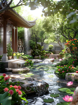 園林景觀設(shè)計(jì)效果圖