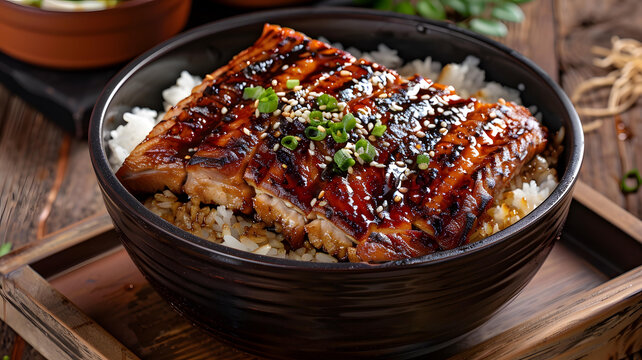 烤鰻魚(yú)蓋飯
