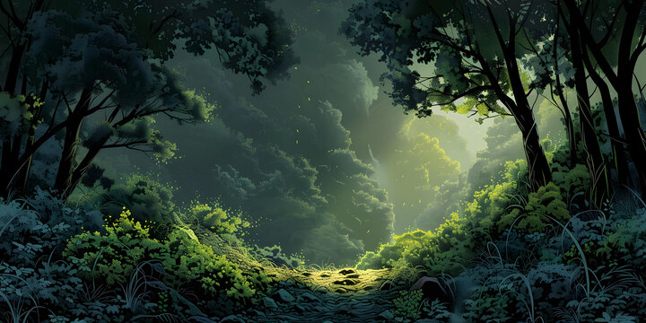 奇幻森林小徑