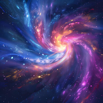 五彩斑斕的星云