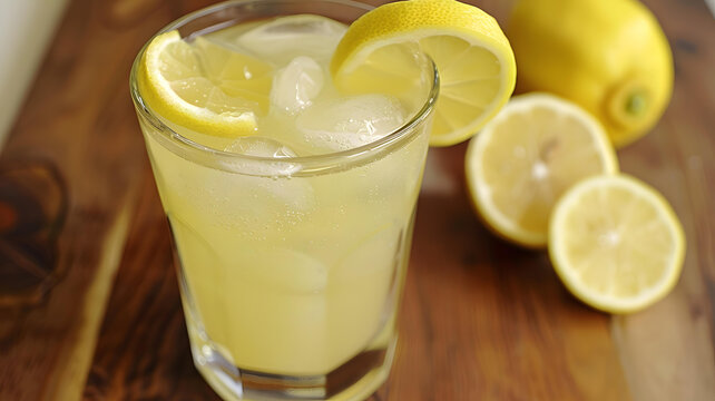 檸檬冰水飲料