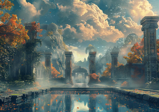 秋之廢墟：奇幻風(fēng)景