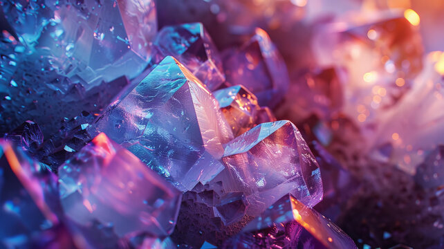 在黑暗中發(fā)光的晶體